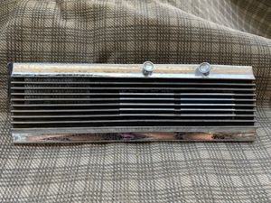 Dash Face Chrome, Center Position - WITH AC